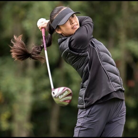 Slazenger Women's Warm Up Tech Down-Fill Golf Vest - Picture 3 of 12